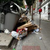 Contenedores de basuras en Santander