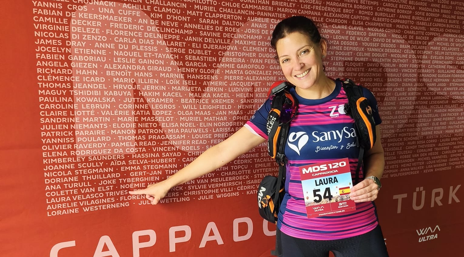 La algorfeña Laura Velasco competirá en la Marathon des Sables Cappadocia La algorfeña Laura Velasco competirá en la Marathon des Sables Cappadocia