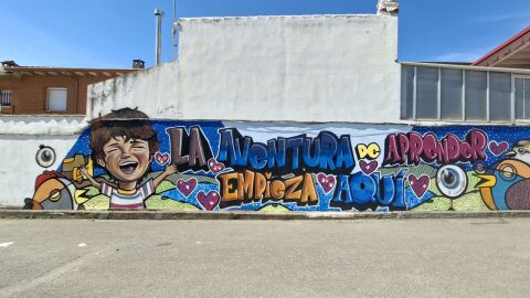 Mural del equipo de ValorArte