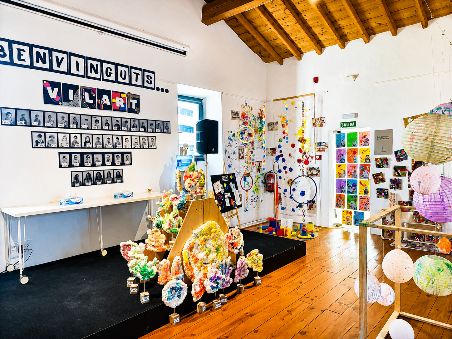 La Escoleta de Vila convierte el Casal d'Igualtat en un museo de arte infantil con su proyecto VILART La Escoleta de Vila convierte el Casal d'Igualtat en un museo de arte infantil con su proyecto VILART