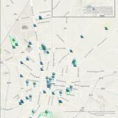 Mapa de refugios climáticos y fuentes 