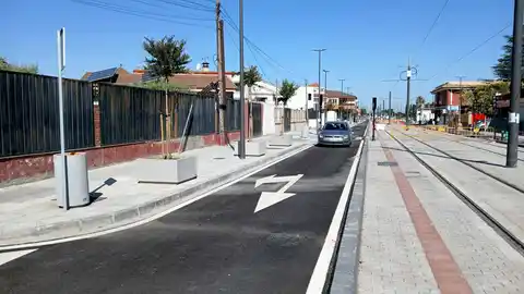 La Junta reabre al tráfico la calle San Ramón tras finalizar las obras de la prolongación Sur del Metro de Granada en Churriana La Junta reabre al tráfico la calle San Ramón tras finalizar las obras de la prolongación Sur del Metro de Granada en Churriana