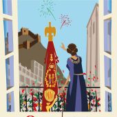 Cartel Fiestas Reconquista y de Moros y Cristianos de Orihuela