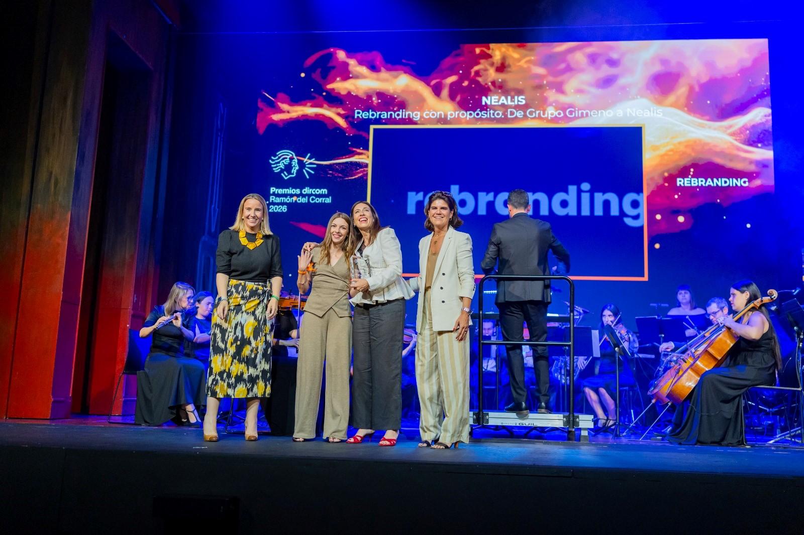 Nealis, reconocida como Rebranding del Año en los Premios Dircom Ramón del Corral Nealis, reconocida como Rebranding del Año en los Premios Dircom Ramón del Corral