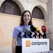 Esther Díez, portavoz municipal de Compromís per Elx.
