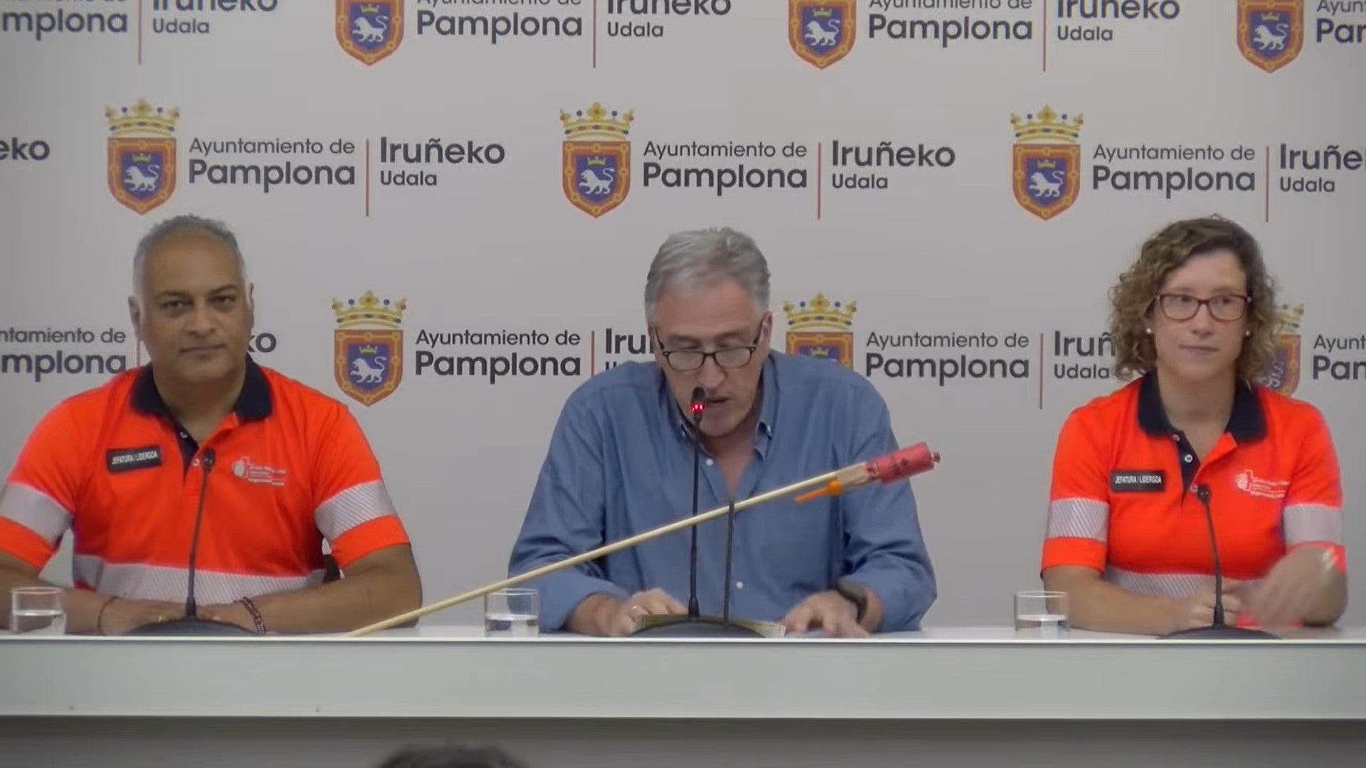 Los sanitarios de Urgencias lanzarán el Chupinazo de San Fermín Los sanitarios de Urgencias lanzarán el Chupinazo de San Fermín