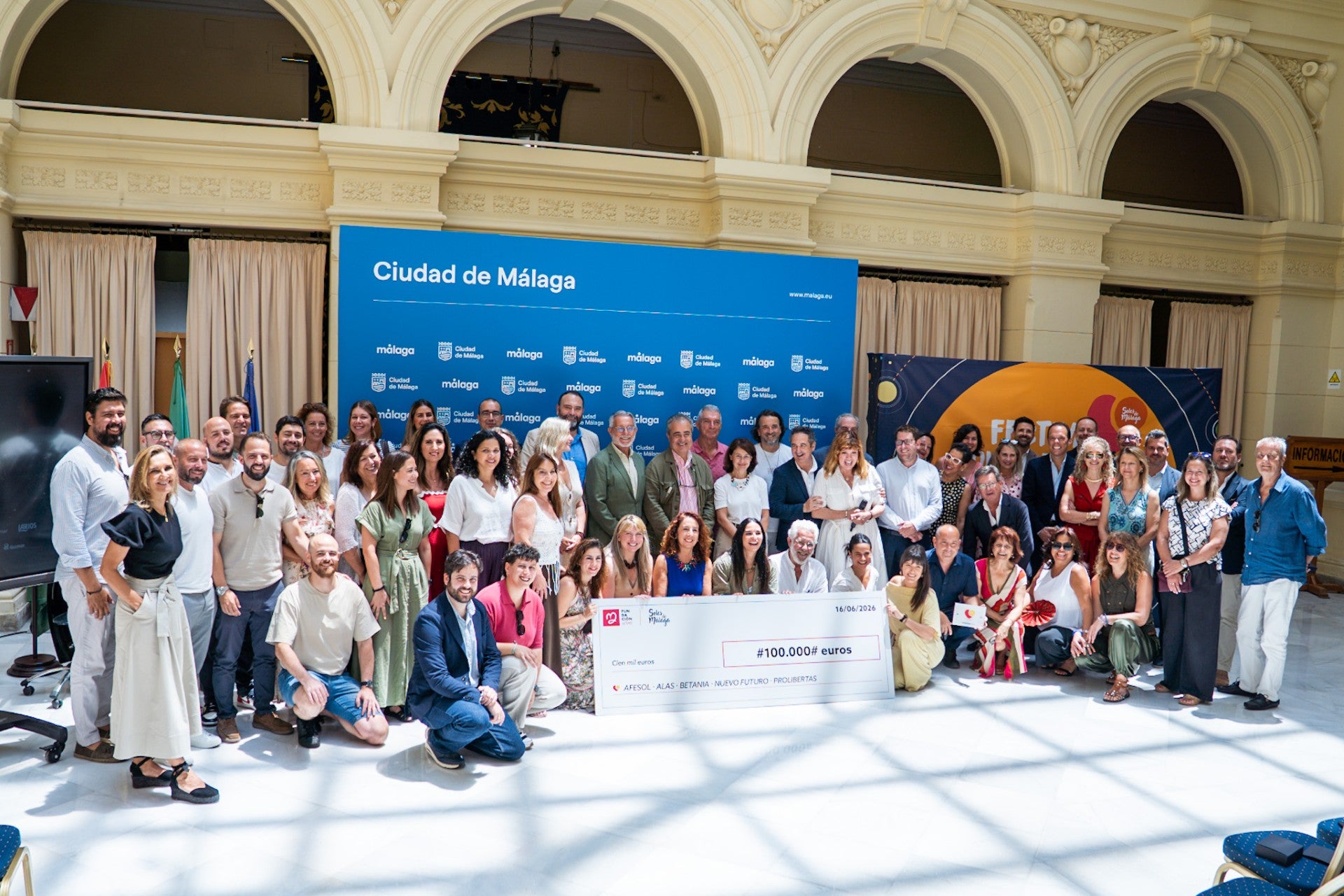 El Festival Solidario Soles de Málaga recauda 100.000 euros El Festival Solidario Soles de Málaga recauda 100.000 euros