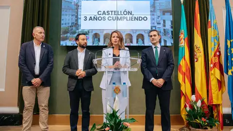 Rueda de prensa del Ayuntamiento de Castellón Rueda de prensa del Ayuntamiento de Castellón