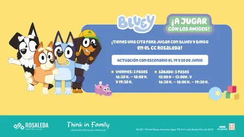 Málaga se llena de diversión en junio con la llegada de Bluey y Bingo a Rosaleda Málaga se llena de diversión en junio con la llegada de Bluey y Bingo a Rosaleda