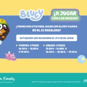 Málaga se llena de diversión en junio con la llegada de Bluey y Bingo a Rosaleda