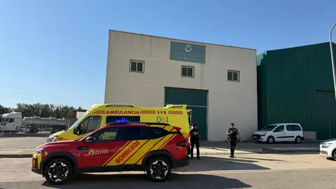 Tres intoxicados por una fuga de gas en una empresa de Tardienta Tres intoxicados por una fuga de gas en una empresa de Tardienta