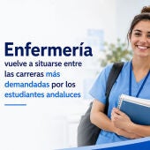 Enfermería vuelve a situarse entre las carreras más demandadas por los estudiantes andaluces