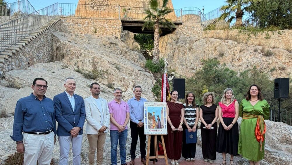 Presentación del cartel anunciador de las Fiestas de la Reconquista y de Moros y Cristianos de Orihuela 2026