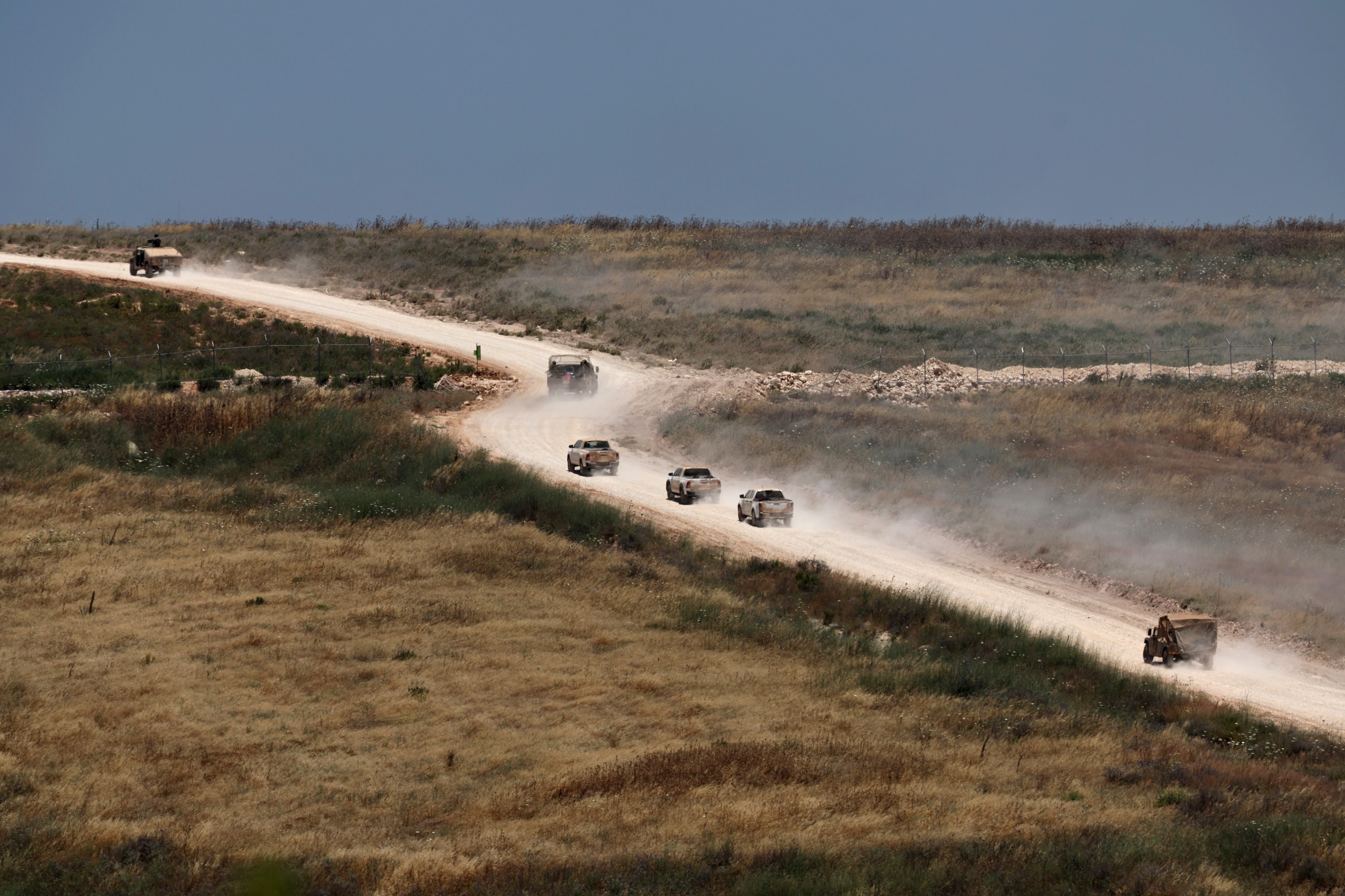 Presencia militar de Israel en el sur del Líbano durante el día de ayer. Presencia militar de Israel en el sur del Líbano durante el día de ayer.