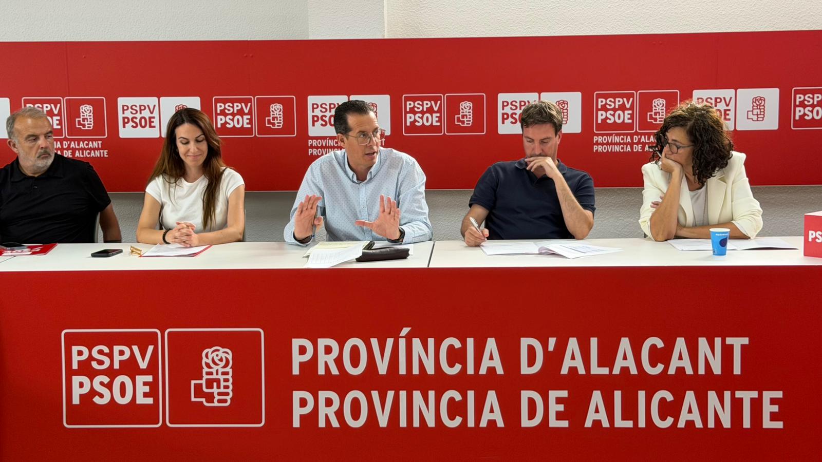 El PSOE anuncia importantes inversiones del Gobierno en los municipios alicantinos mientras Llorca recorta El PSOE anuncia importantes inversiones del Gobierno en los municipios alicantinos mientras Llorca recorta
