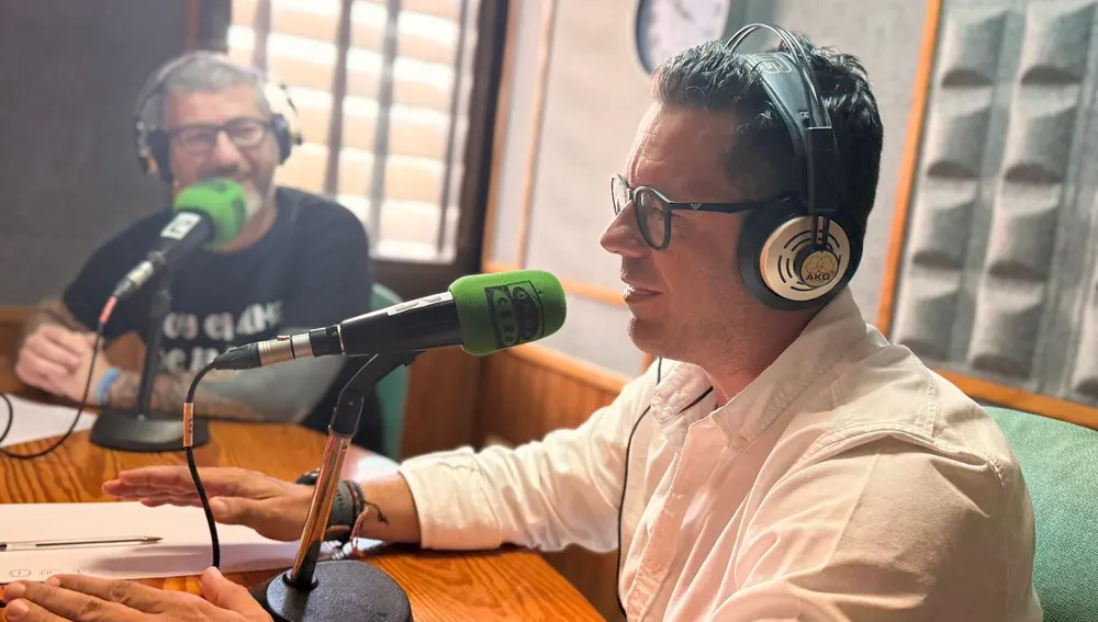 Rafa Triguero durante su entrevista en Onda Cero Rafa Triguero durante su entrevista en Onda Cero