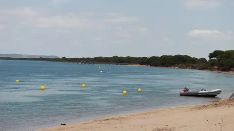 Una de las playas del término municipal del Río San Pedro Una de las playas del término municipal del Río San Pedro