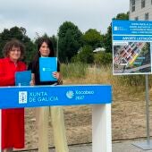 La Xunta señala que las 34 viviendas en las dos parcelas cedidas por Santiago en Castro de Abaixo estarán listas en 2028