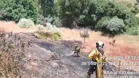 Hallan muerto a un anciano de 89 años en la zona afectada por el incendio forestal de Soportújar Hallan muerto a un anciano de 89 años en la zona afectada por el incendio forestal de Soportújar