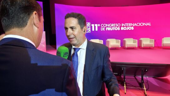 Onda Cero Huelva con Rafael L&oacute;pez en el XI Congreso Internacional de Frutos Rojos.