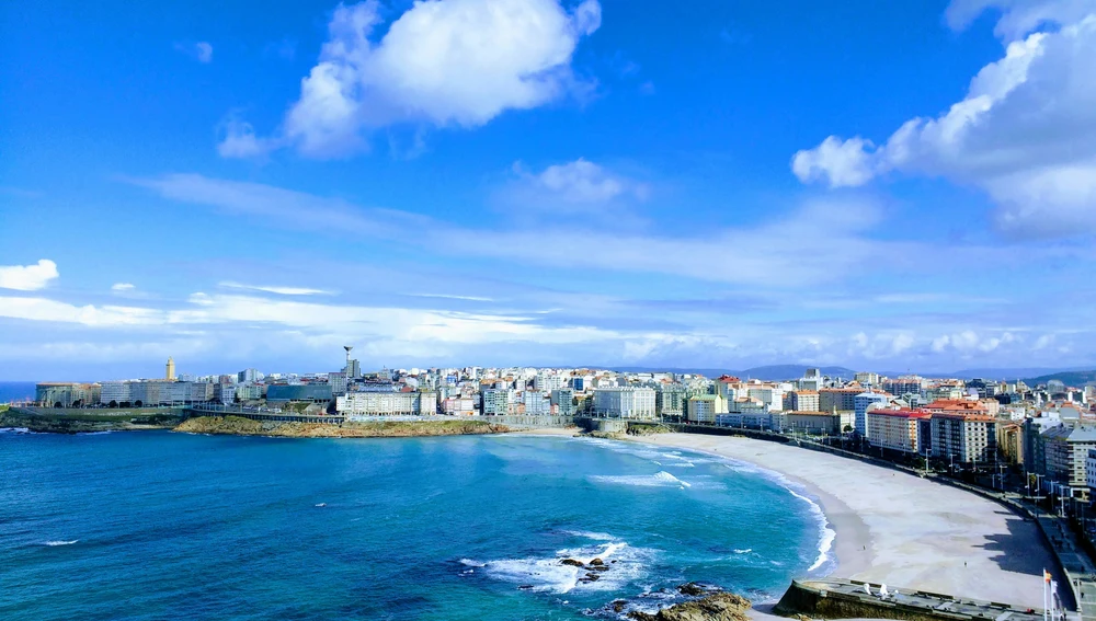 Playa de Orzán, A Coruña Playa de Orzán, A Coruña