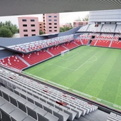 La Comunidad de Madrid presenta su remodelación integral del estadio de Vallecas La Comunidad de Madrid presenta su remodelación integral del estadio de Vallecas