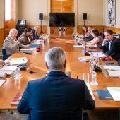 Reunión del Consejo de Gobierno de esta misma mañana