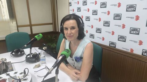 Irene Pardo en los estudios de Onda Cero Ciudad Real Irene Pardo en los estudios de Onda Cero Ciudad Real