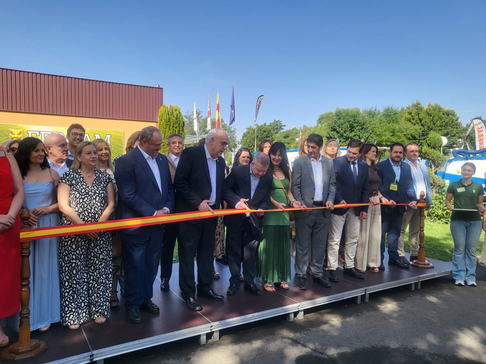 Inaugurada la 64ª Feria Nacional del Campo de Manzanares, FERCAM Inaugurada la 64ª Feria Nacional del Campo de Manzanares, FERCAM