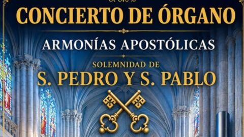 Cartel del concierto de &oacute;rgano de Liudmila Matsyura en la Catedral Magistral de Alcal&aacute; de Henares