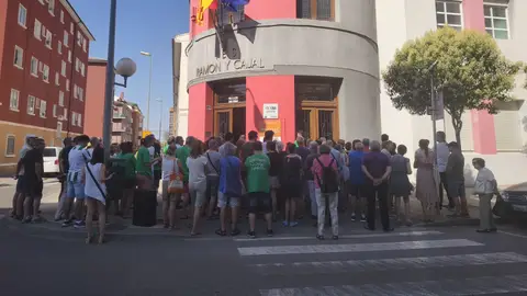 Nueva protesta en Huesca en contra de la Inspección Educativa Nueva protesta en Huesca en contra de la Inspección Educativa