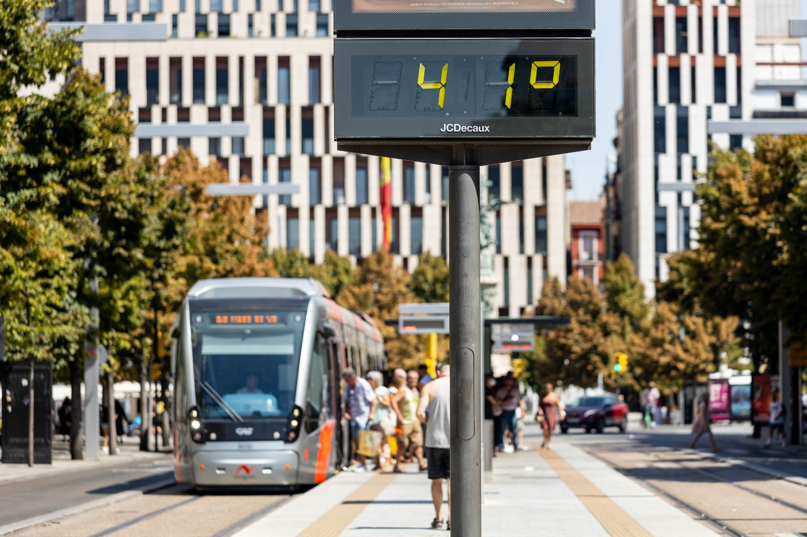La ola de calor eleva el índice de mortalidad en Aragón La ola de calor eleva el índice de mortalidad en Aragón