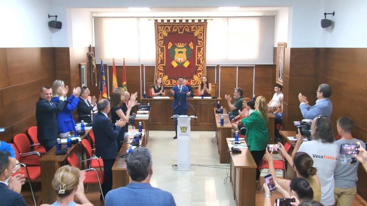 Juan Antonio Franco, alcalde de Callosa de Segura tras la moción de censura apoyada por PP, Vox, UCIN y el edil no adscrito Juan Antonio Franco, alcalde de Callosa de Segura tras la moción de censura apoyada por PP, Vox, UCIN y el edil no adscrito