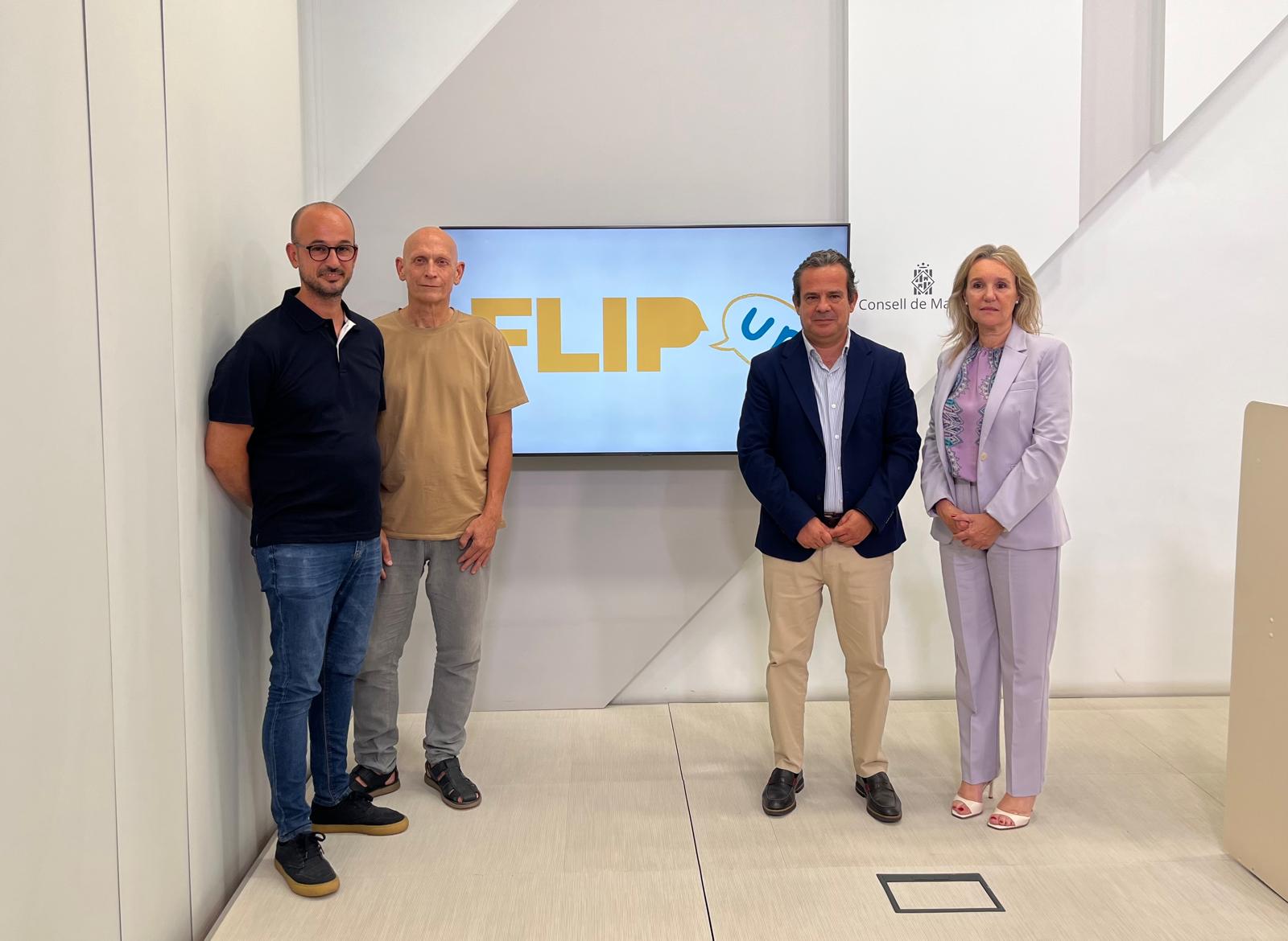 El programa Flip UP de 3 salut mental y el Consell de Mallorca llega a más de 4.000 alumnos de FP y 30 centros en su primera edición El programa Flip UP de 3 salut mental y el Consell de Mallorca llega a más de 4.000 alumnos de FP y 30 centros en su primera edición