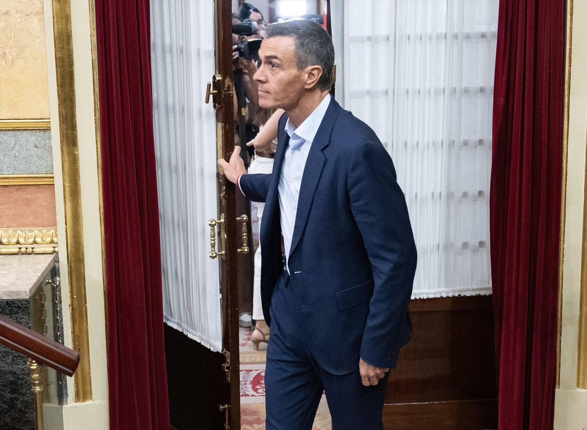 El presidente del Gobierno, Pedro Sánchez, en el Congreso de los Diputados El presidente del Gobierno, Pedro Sánchez, en el Congreso de los Diputados