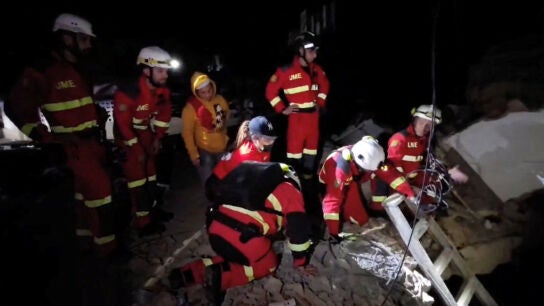 Efectivos de la UME trabajan en Venezuela tras los terremotos 
