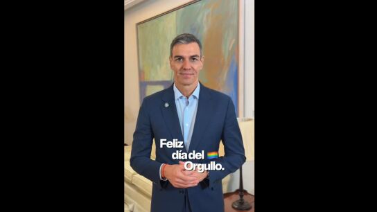 Pedro S&aacute;nchez por el D&iacute;a del Orgullo: "Espa&ntilde;a es el mejor pa&iacute;s para ser y amar en libertad"