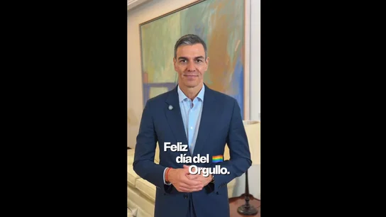 Pedro Sánchez por el Día del Orgullo: "España es el mejor país para ser y amar en libertad" Pedro Sánchez por el Día del Orgullo: "España es el mejor país para ser y amar en libertad"