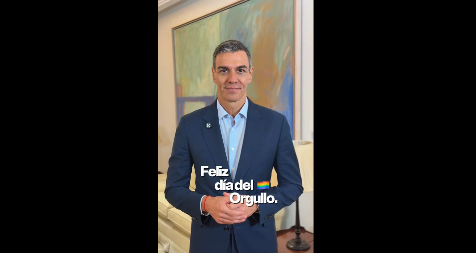 Pedro Sánchez por el Día del Orgullo: "España es el mejor país para ser y amar en libertad" Pedro Sánchez por el Día del Orgullo: "España es el mejor país para ser y amar en libertad"