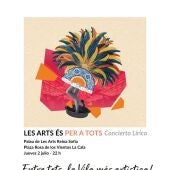 El camión de “Les Arts Volant” viaja a la Cala de Villajoyosa con un divertido espectáculo gratuito de zarzuela al aire libre