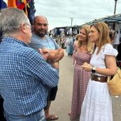 Almassora reabre este domingo el Mercaplatja con una veintena de puestos junto al mar.