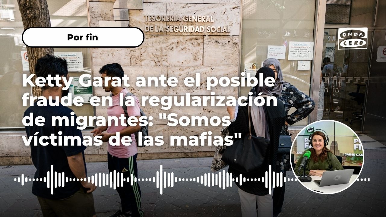 Ketty Garat ante un posible fraude en la regularización de migrantes: "Somos víctimas de las mafias" Ketty Garat ante un posible fraude en la regularización de migrantes: "Somos víctimas de las mafias"