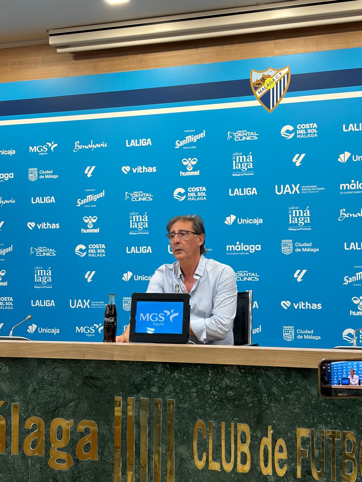 Loren Juarros, director deportivo del Málaga CF Loren Juarros, director deportivo del Málaga CF