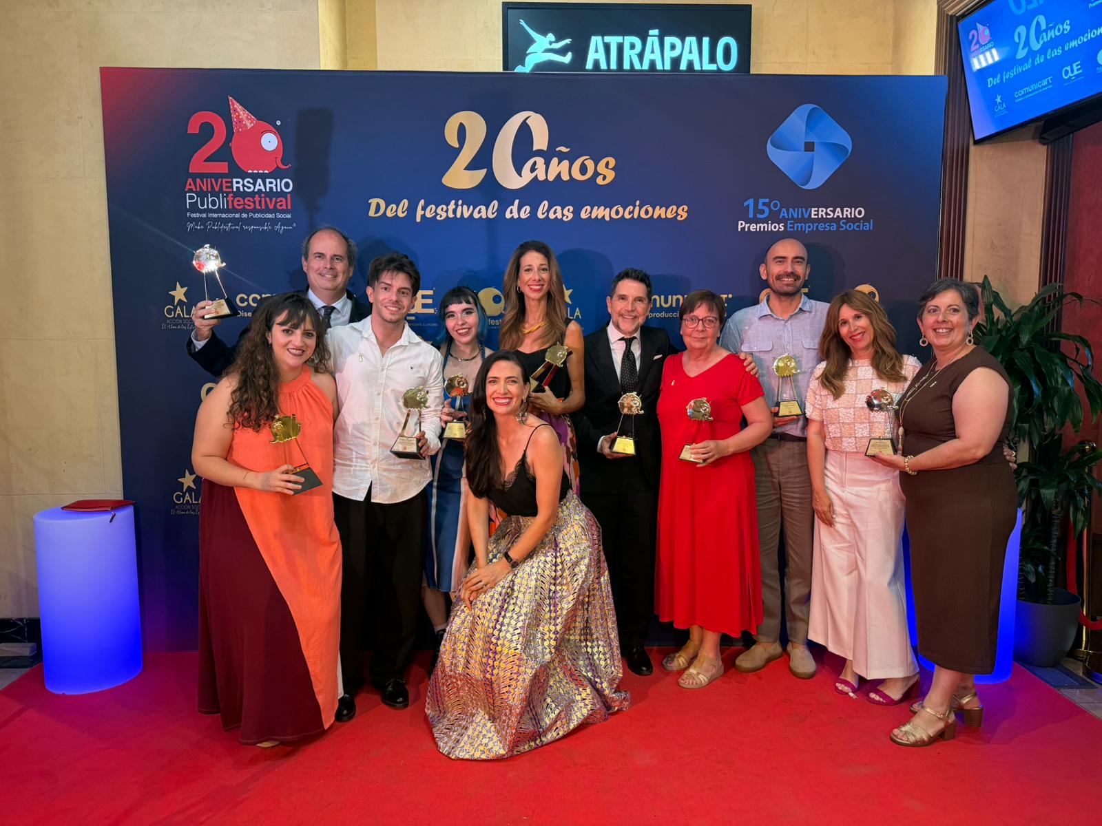 Credo conquista el Festival Internacional de Publicidad Social con once premios, entre ellos el de Agencia con Mejor Valor Social Credo conquista el Festival Internacional de Publicidad Social con once premios, entre ellos el de Agencia con Mejor Valor Social