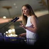 La portavoz del PP en el Congreso, Ester Muñoz, durante un desayuno informativo La portavoz del PP en el Congreso, Ester Muñoz, durante un desayuno informativo