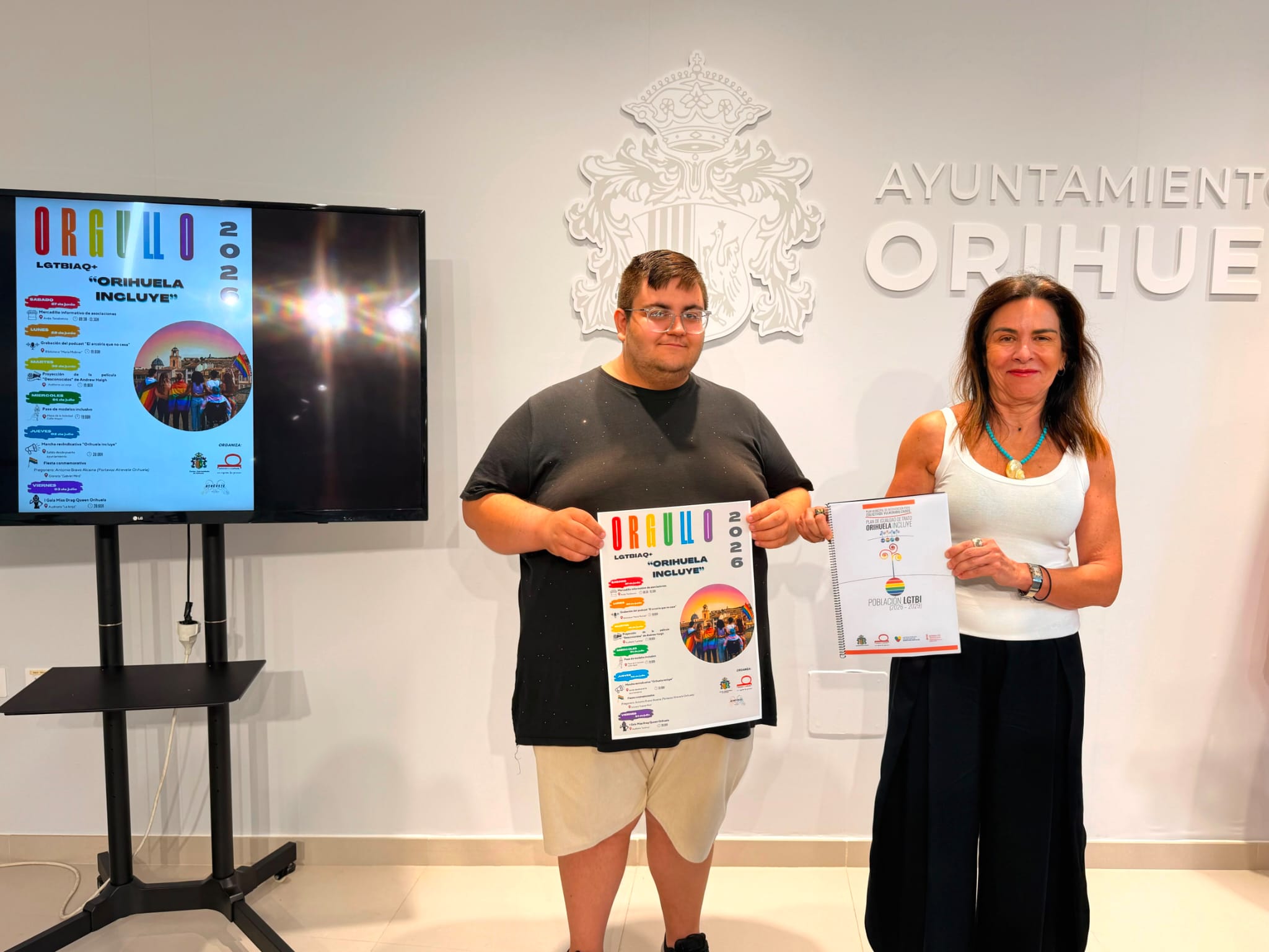 Orihuela presenta su primer Plan Municipal LGTBI y un amplio programa de actividades con motivo del Orgullo 2026 Orihuela presenta su primer Plan Municipal LGTBI y un amplio programa de actividades con motivo del Orgullo 2026