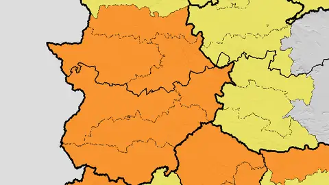 Toda Extremadura, salvo el Norte de Cáceres, estará este miércoles en alerta naranja por calor Toda Extremadura, salvo el Norte de Cáceres, estará este miércoles en alerta naranja por calor