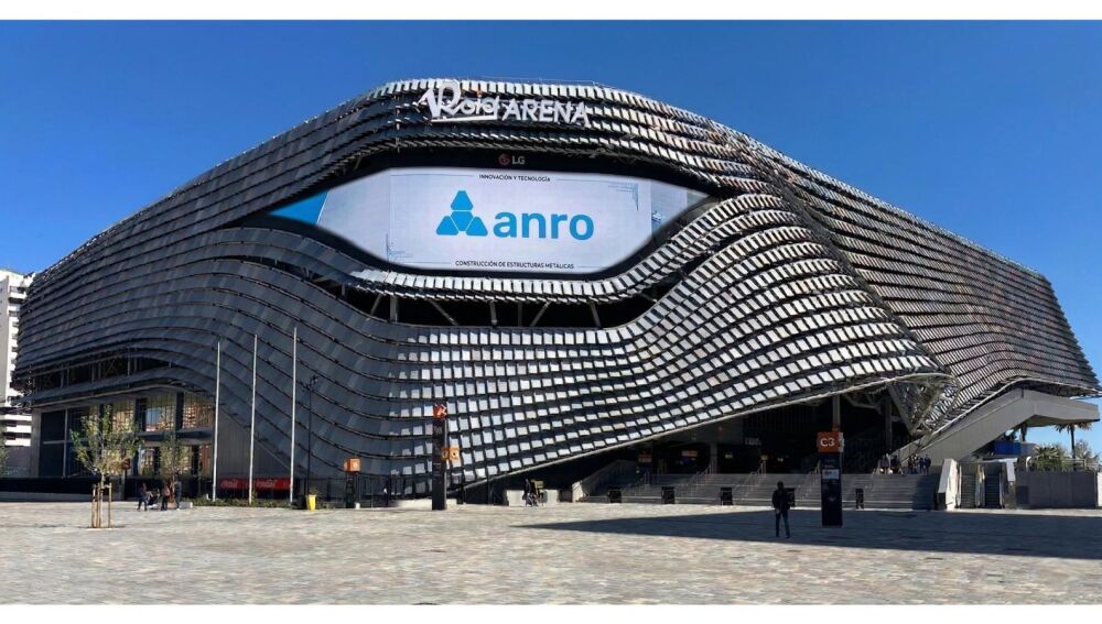 Intervención de Grupo ANRO en el Roig Arena