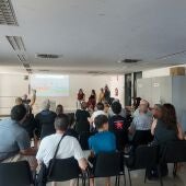 Evento de presentación de los datos recabados en la encuesta vecinal del barrio de Carrús.