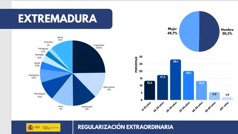 Más de 9.660 inmigrantes piden en Extremadura acogerse a la regularización extraordinaria Más de 9.660 inmigrantes piden en Extremadura acogerse a la regularización extraordinaria